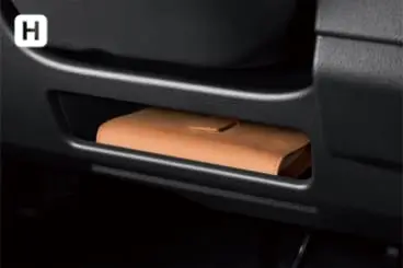 インパネロアポケット(運転席)
