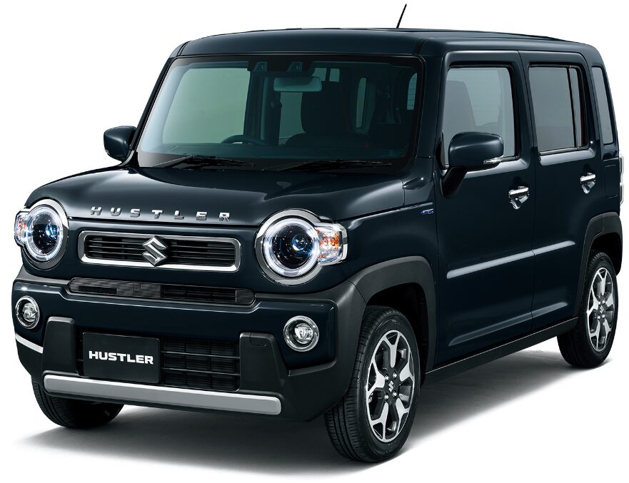 ハスラー HYBRID X ブルーイッシュブラックパール3
