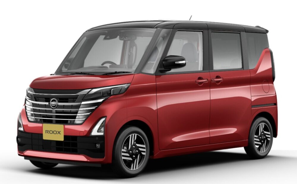 ルークス ハイウェイスター X スパークリングレッド X ブラック