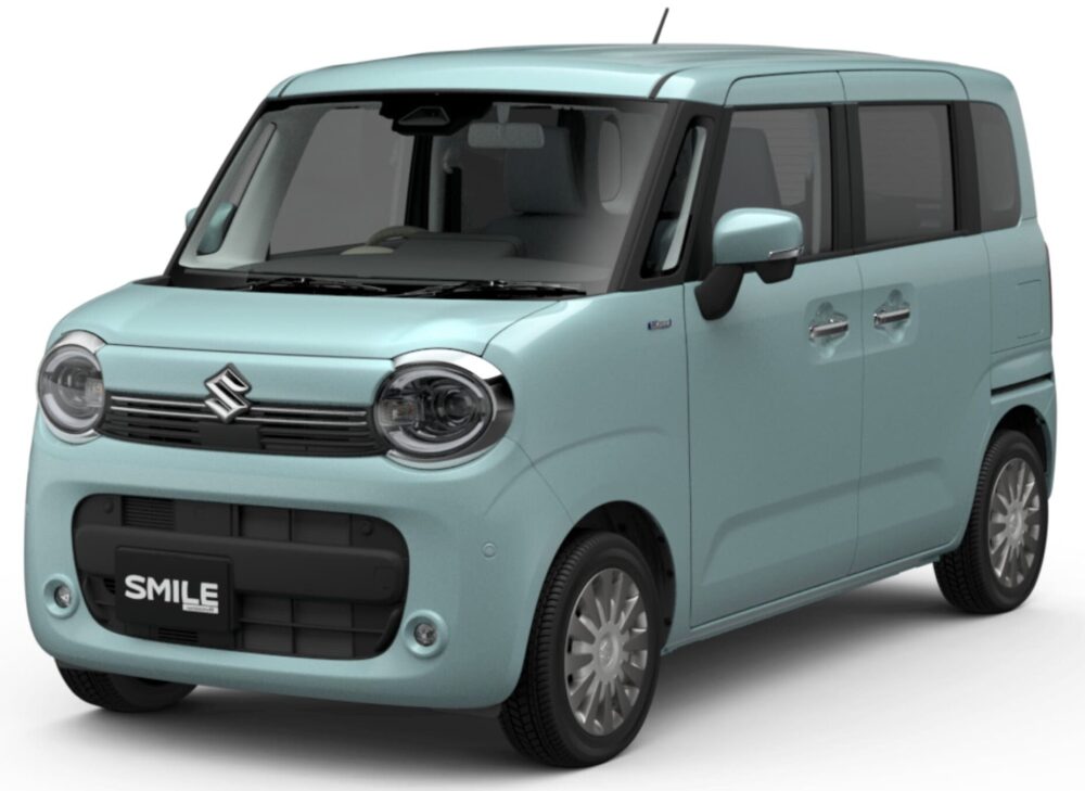 ワゴンRスマイル HYBRID X オフブルーメタリック