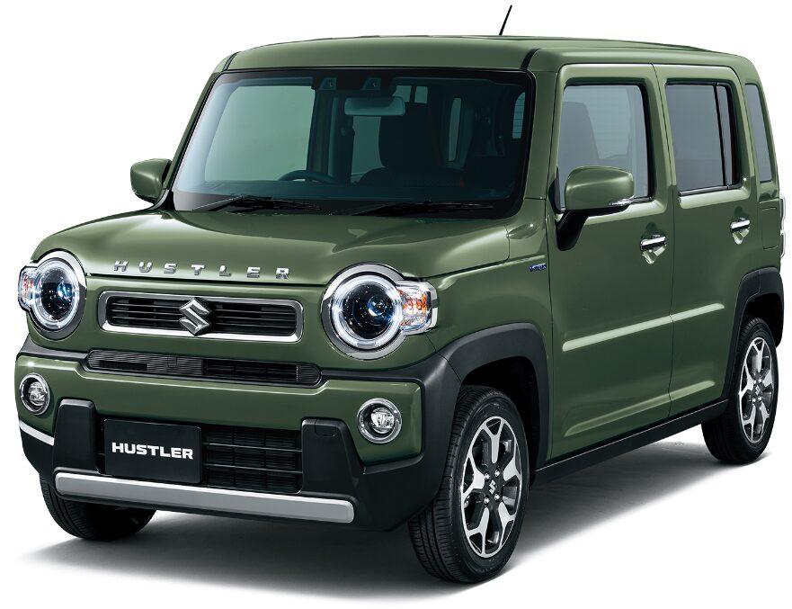 ハスラー HYBRID X クールカーキパールメタリック