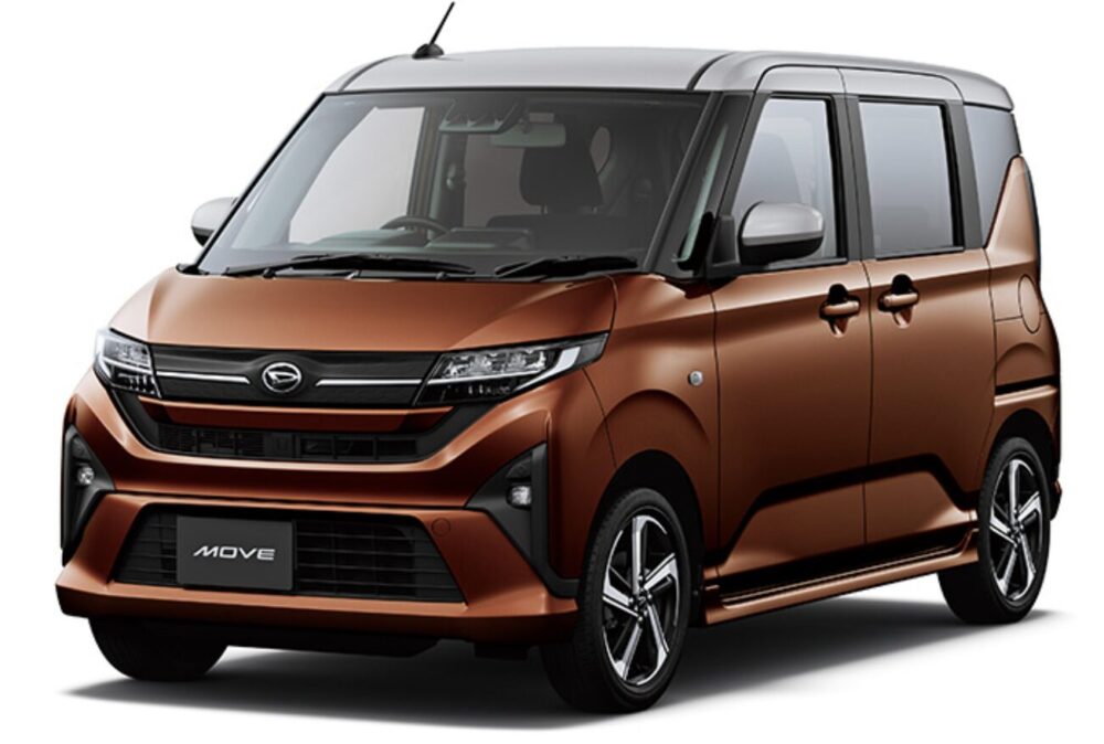 新型ムーヴ RS スムースグレーマイカメタリックXグレースブラウンクリスタルマイカ