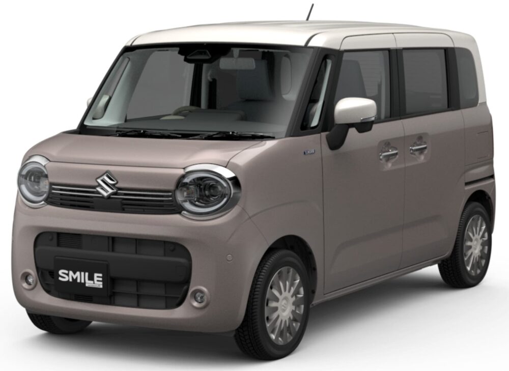 ワゴンRスマイル HYBRID X トープグレージュメタリック ソフトベージュ2トーンルーフ