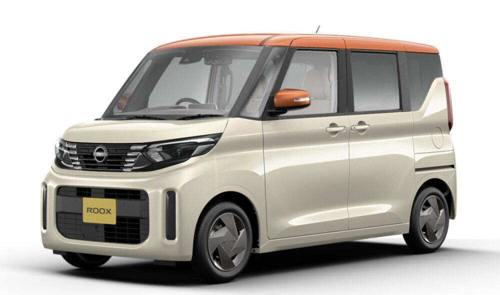 ルークス X フローズンバニラパールXプレミアムサンシャインオレンジ