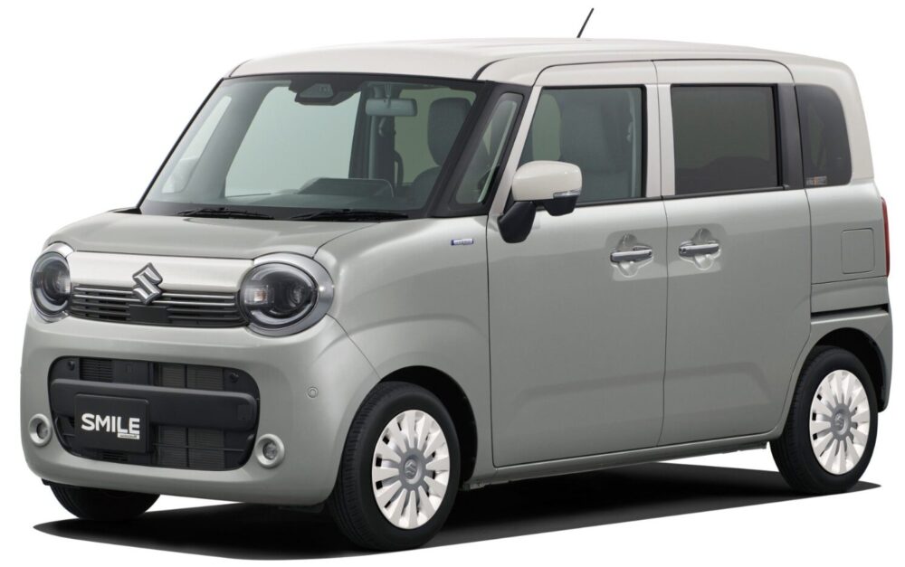 ワゴンRスマイル HYBRID クリーム モスグレーメタリック ソフトベージュ2トーンルーフ