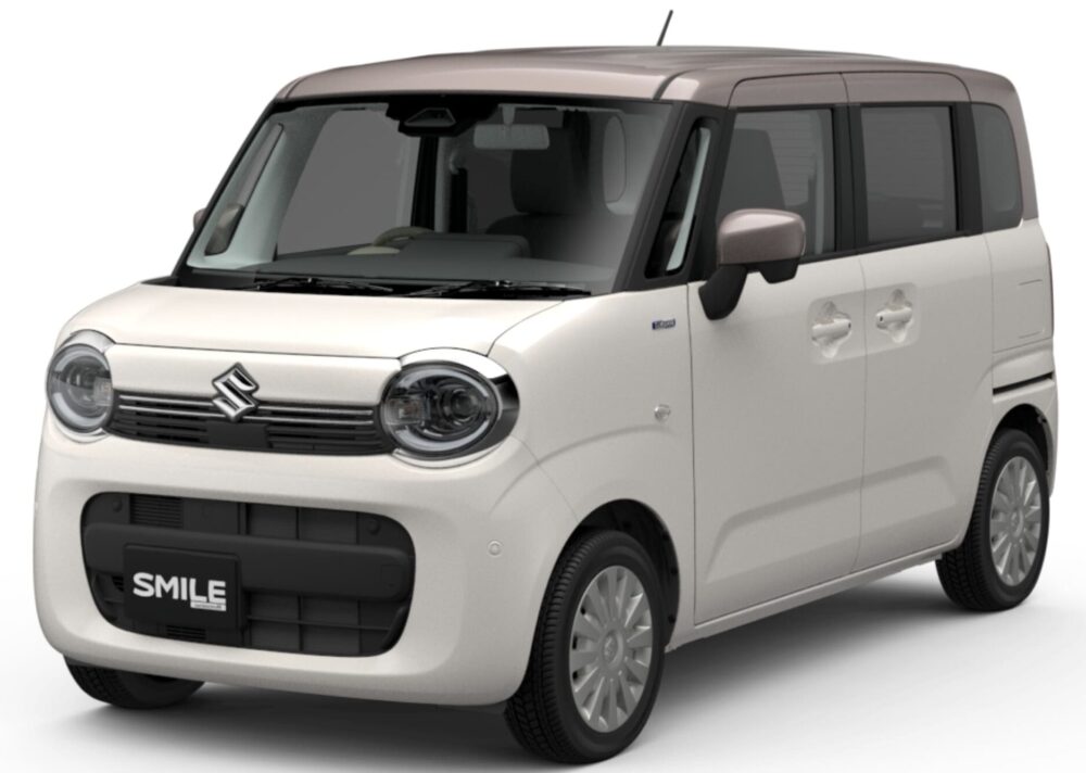 ワゴンRスマイル HYBRID S ソフトベージュメタリック トープグレージュ2トーンルーフ