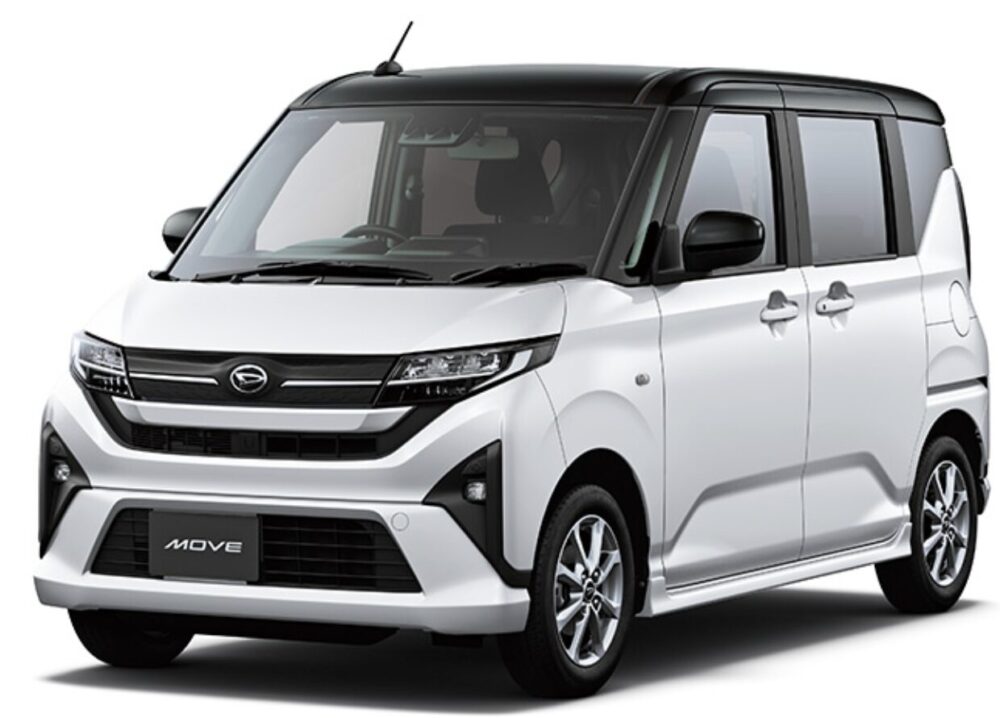 新型ムーヴ G ブラックマイカメタリック×シャイニングホワイトパール
