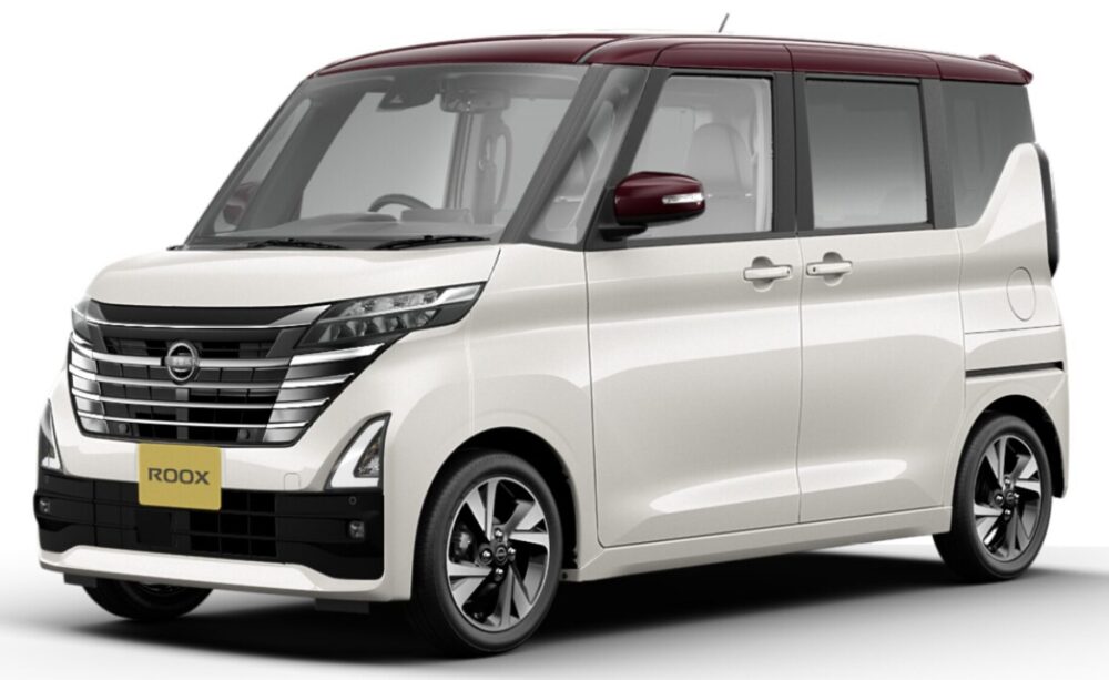 ルークス ハイウェイスター Gターボ ホワイトパールXカンジュクカシス