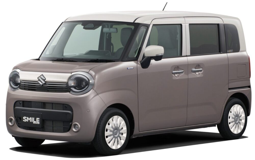 ワゴンRスマイル HYBRID クリーム トープグレージュメタリック ソフトベージュ2トーンルーフ