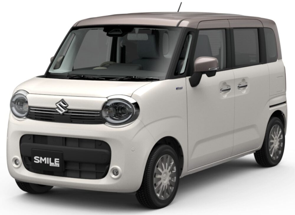ワゴンRスマイル HYBRID X ソフトベージュメタリック トープグレージュ2トーンルーフ