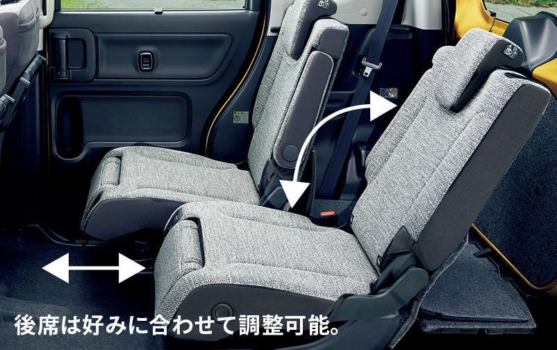 SPACIA HYBRID G 車内